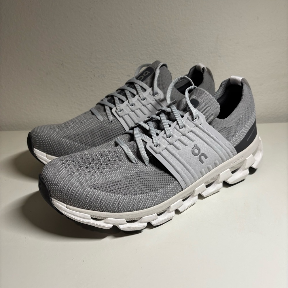NEW ON Cloudswift 3 Alloy Glacier Running Shoes Mens Size 11